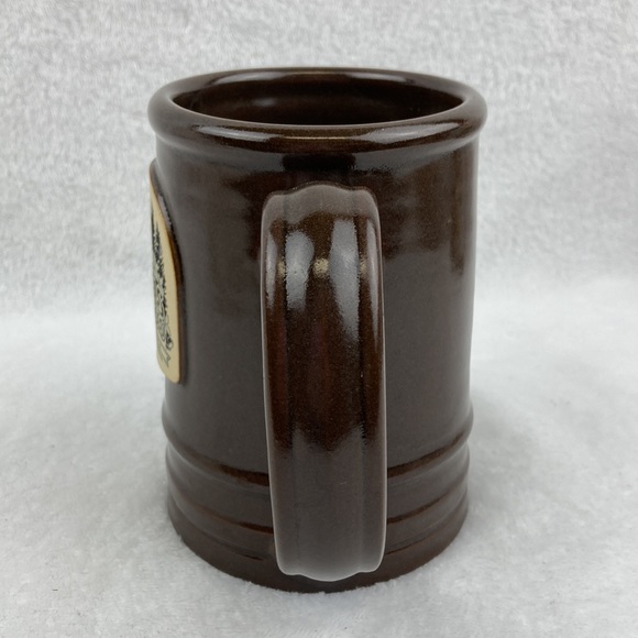 Deneen Pottery Co. Stoneware Santa Mug College Station Texas 5” - Picture 2 of 12